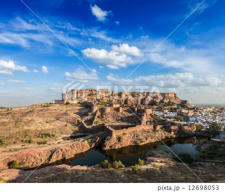 Mehrangarh Fort, Jodhpur, Rajasthan, India 12698053