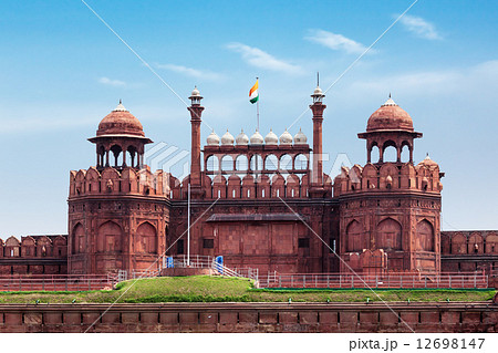 Red Fort (Lal Qila). Delhi, India Red Fort (Lal Qila). Delhi, India 12698147