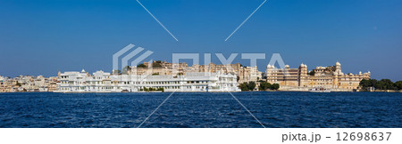 Panorama of Lake Pichola, Lake palace and City Palace. Udaipur, Panorama of Lake Pichola, Lake palace and City Palace. Udaipur, 12698637