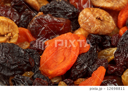 Various dried fruits close-up Various dried fruits close-up 12698811