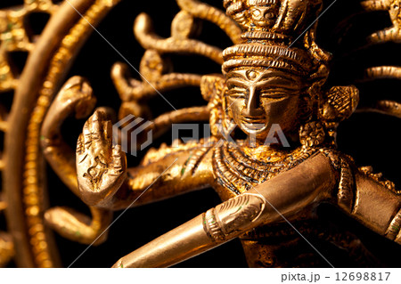 Statue of indian hindu god Shiva Nataraja - Lord of Dance 12698817