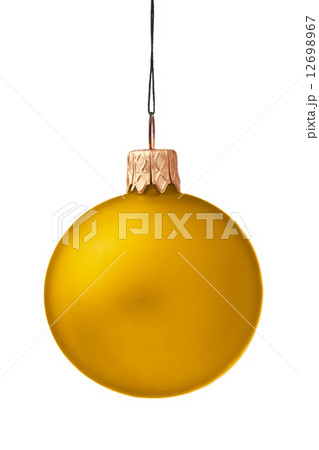 Christmas bauble isolated Christmas bauble isolated 12698967