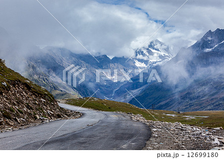 Road in Himalayas Road in Himalayas 12699180