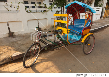 Bicycle rickshaw 12699761
