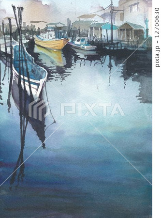 船溜まり 佃島 船溜まり 佃島 12700630