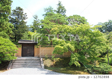 修学院離宮　下御茶屋の御幸門 12702898