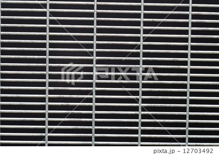 Medium Closed up of BRC type fence with black background Medium Closed up of BRC type fence with black background 12703492