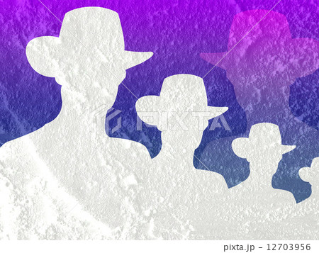 cowboy people silhouette on Cement wall texture background desi cowboy people silhouette on Cement wall texture background desi 12703956