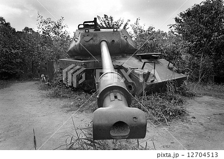 米軍戦車 ベトナム戦争の写真素材