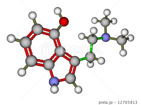 Psilocin, a hallucinogen found in mashrooms Psilocin, a hallucinogen found in mashrooms 12705813