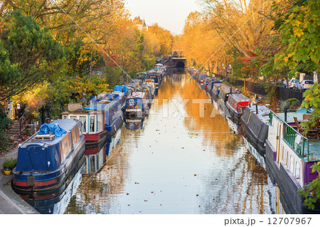Little Venice district in West London 12707967