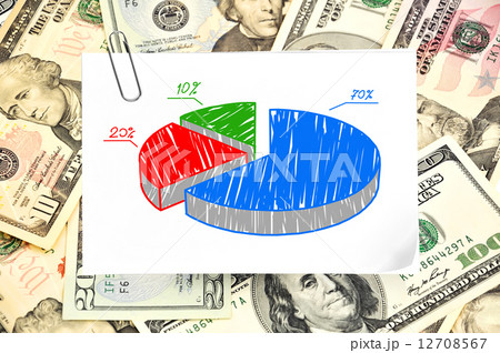paper with chart paper with chart 12708567