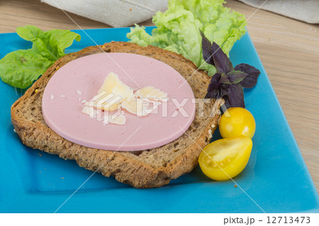 Sausage sandwich Sausage sandwich 12713473