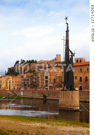 view of Ebre  in Tortosa, Spain 12714068