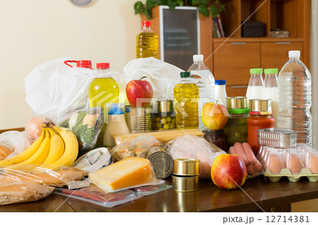 Still life with foodstuffs of supermarket Still life with foodstuffs of supermarket 12714381