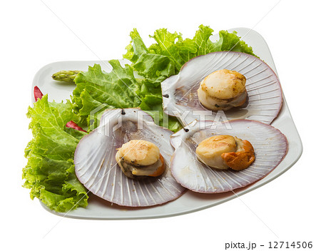 Grilled scallops Grilled scallops 12714506