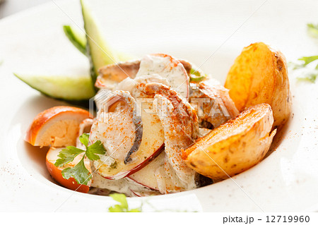 herring with potatoes herring with potatoes 12719960
