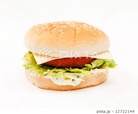 chicken hamburger chicken hamburger 12722144