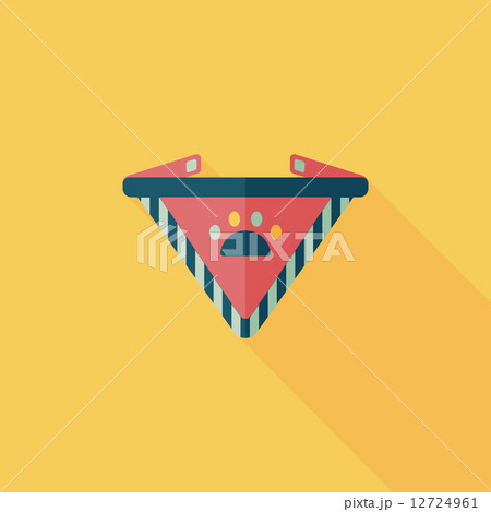 Pet dog chains flat icon with long shadow,eps10のイラスト素材 [12724961] - PIXTA