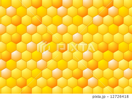 Abstract honeycombs illustration. Tech geometric design Abstract honeycombs illustration. Tech geometric design 12726418