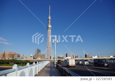 言問橋から東京スカイツリーを望む 言問橋から東京スカイツリーを望む 12726585