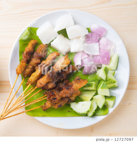 Asian food chicken satay Asian food chicken satay 12727097