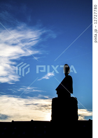 Buddha on a roof 12727780