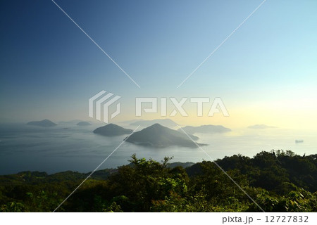 瀬戸内の夜明け　（香川県） 12727832