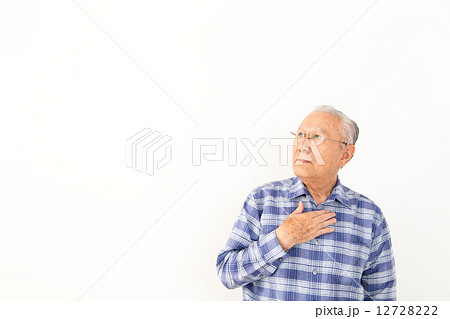 考えるシニア　 12728222