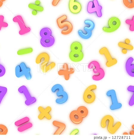 Seamless Preschool Numbers 12728711