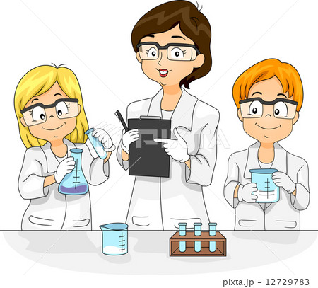 science experiment clipart for kids