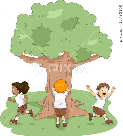 Hide And Seekのイラスト素材