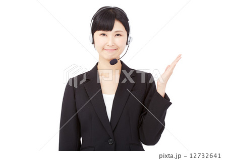 案内するオペレーター 案内するオペレーター 12732641