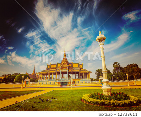 Royal Palace complex in Phnom Penh 12733611
