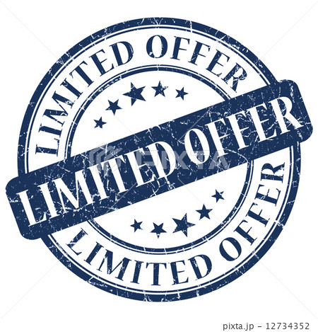 LIMITED OFFER Blue stamp LIMITED OFFER Blue stamp 12734352
