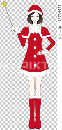 Female Santa explanation 12734481