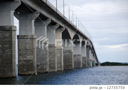 Oland bridge, close up image Oland bridge, close up image 12735750