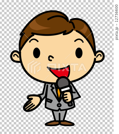 SD male reporter SD male reporter 12736600