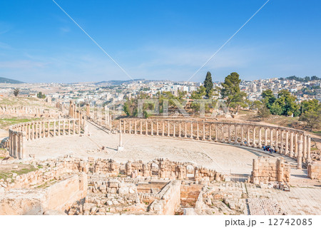 広場オーバル・フォルム(ヨルダン、ジェラシュ) 広場オーバル・フォルム(ヨルダン、ジェラシュ) 12742085