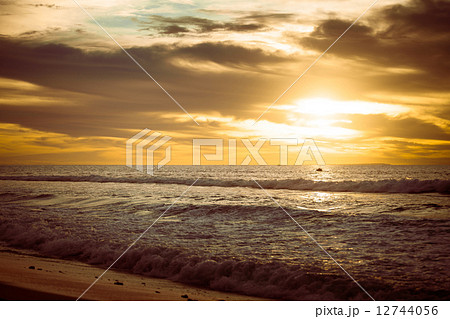Colorful dawn over the sea. Nature composition. Colorful dawn over the sea. Nature composition. 12744056