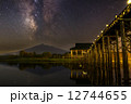 星夜の津軽富士 12744655