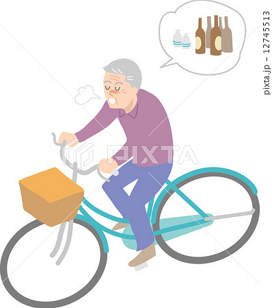 自転車の運転マナー 12745513