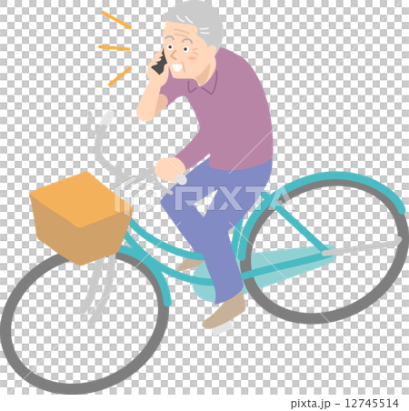 自転車の運転マナー 12745514