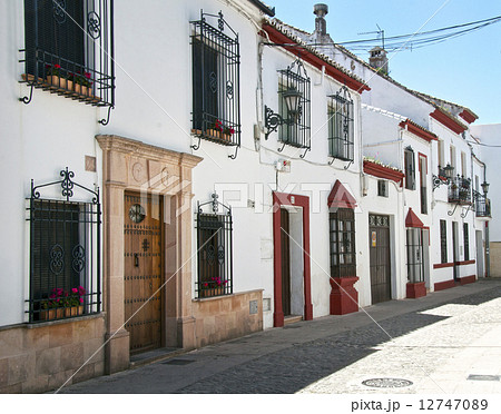 street in Ronda, Spain 12747089