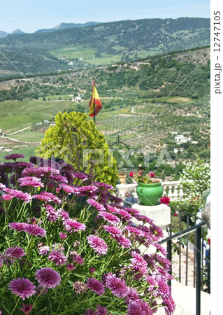 view of the field in Ronda, Spain view of the field in Ronda, Spain 12747105