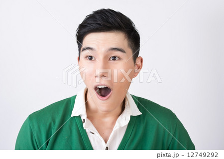 Funny facial expression Funny facial expression 12749292