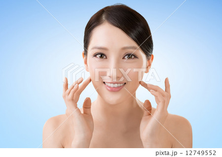 Asian beauty face Asian beauty face 12749552