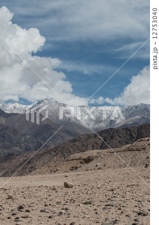 Mountain range, Leh, Ladakh, India 12753040