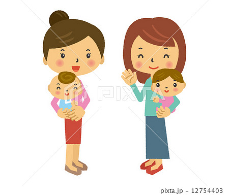 ママ友のイラスト素材