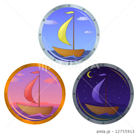 Ship in a window 12755913
